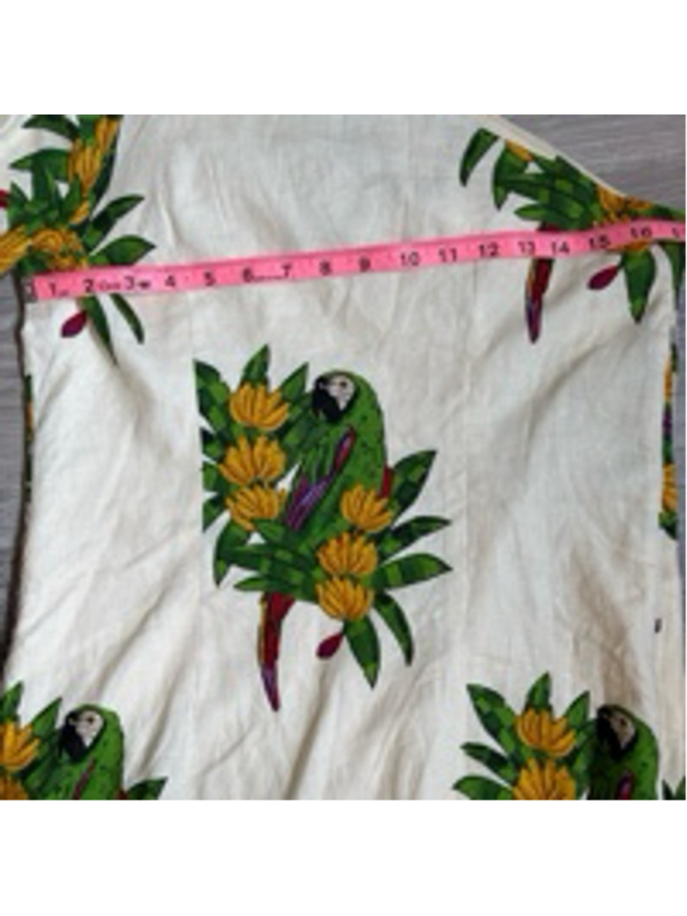 FARM Rio Maracana Bird Pearl One Shoulder Dress NWOT - Picture 10 of 16